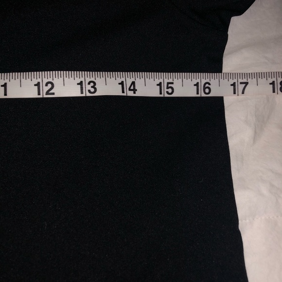 Black reversible leotard style top. - Picture 5 of 5